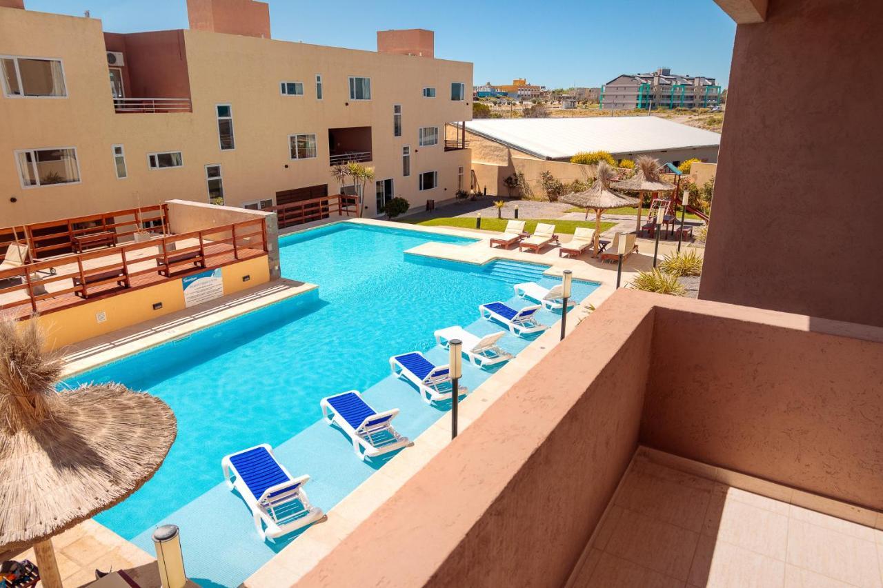Complejo Tamariscos Aparthotel Las Grutas Ngoại thất bức ảnh