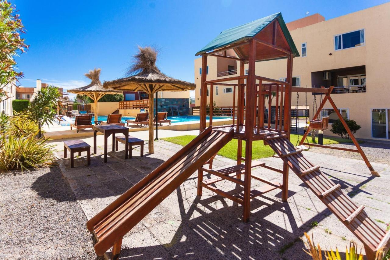 Complejo Tamariscos Aparthotel Las Grutas Ngoại thất bức ảnh